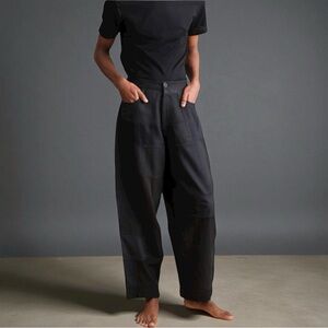 Turnblack Black Patched Raro Baloon Pants Size L Artsy Hippie Bohemian